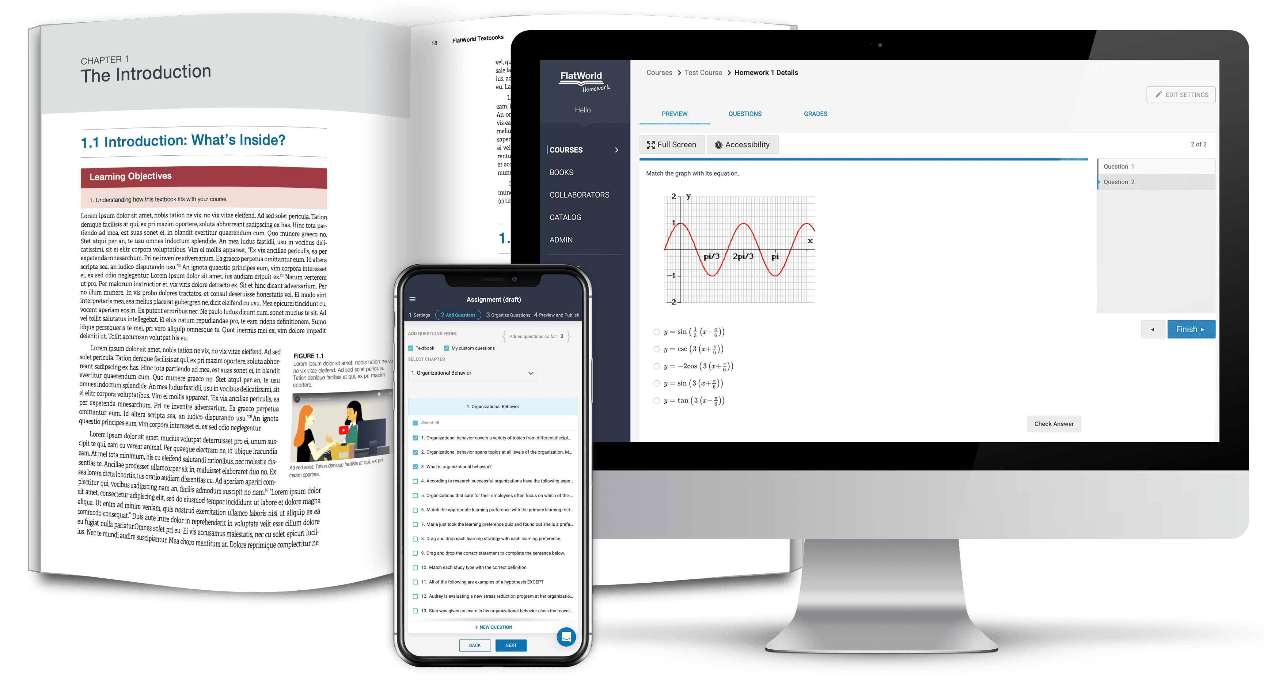 FlatWorld Textbooks in Multiple Formats