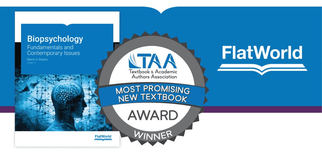 FlatWorld Textbook Receives 2021 Most Promising New Textbook Award from Textbook & Academic Authors Association