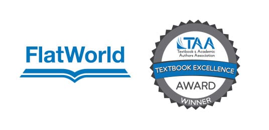 FlatWorld Textbooks Receive Multiple Awards from 2022 Textbook & Academic Authors Association